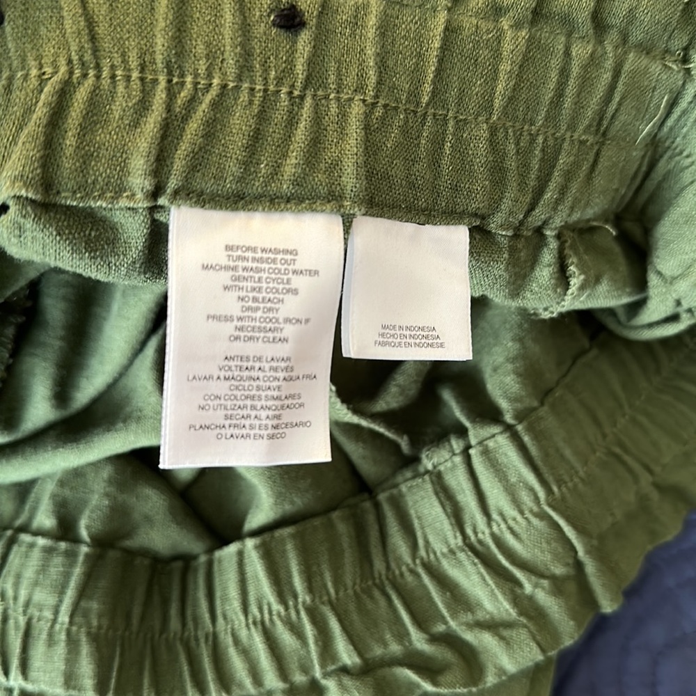 Linen Paperbag Waste Slacks - Picture 3 of 8
